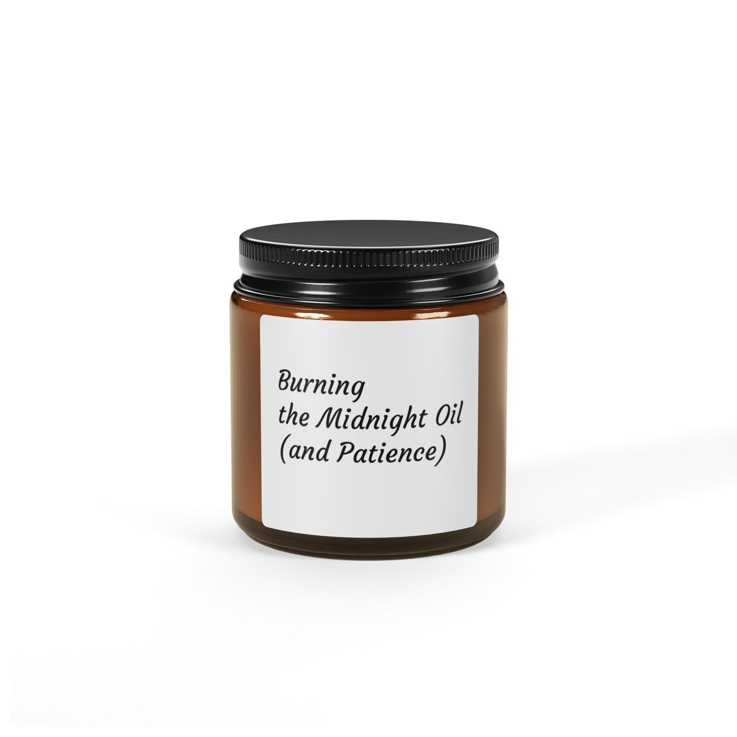 Burning the midnight oil (and patience) candle jar - Snelle Saar