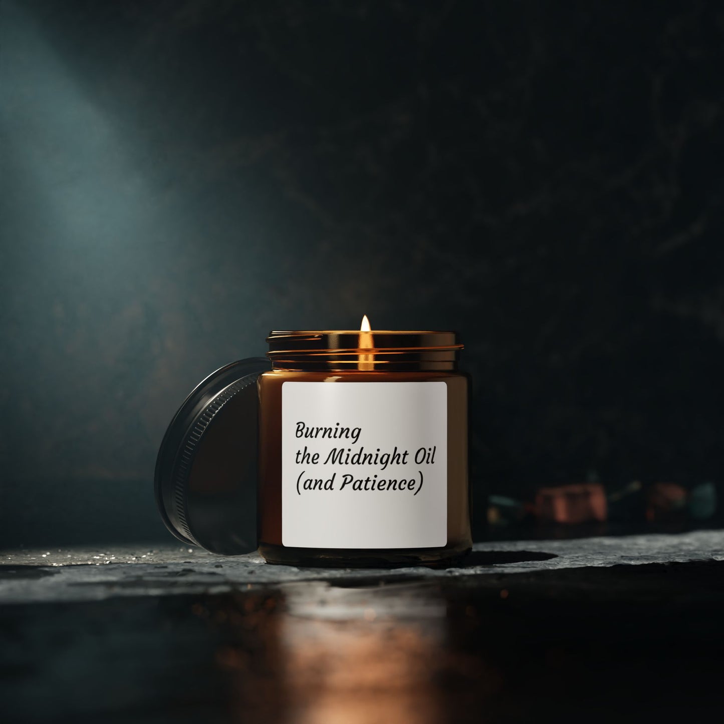 Burning the midnight oil (and patience) candle jar - Snelle Saar