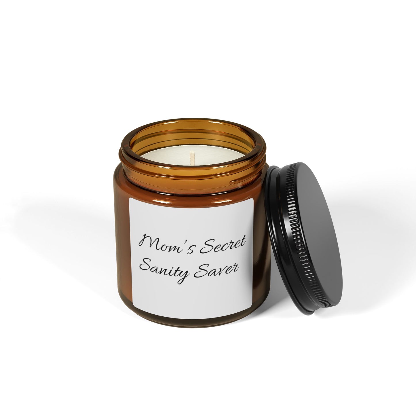 Mom's Secret Sanity Saver , Candle Jar - Snelle Saar