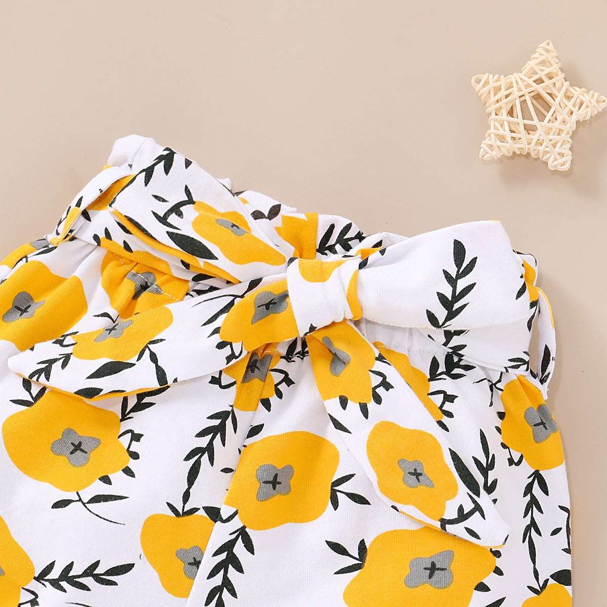 Baby Clothes Baby Summer Flower Set