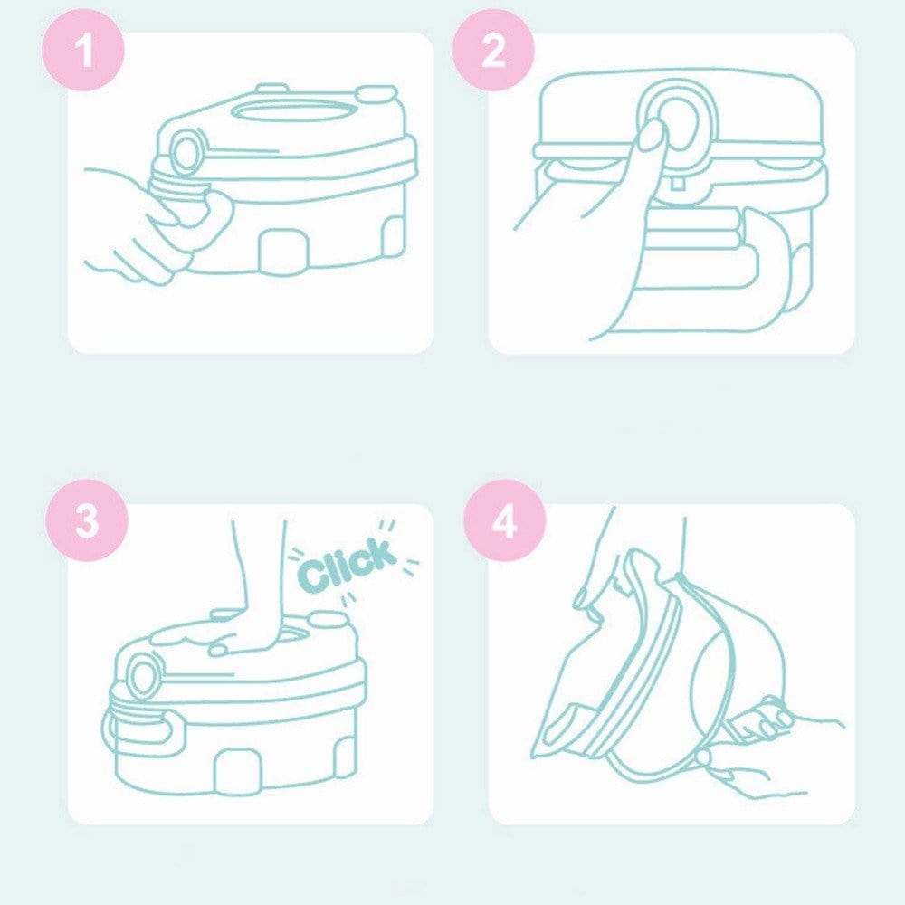 Baby Health Kids Travel Potty
