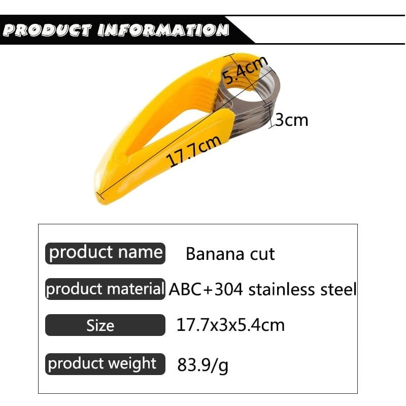 Baby Kitchenware & Dinner Banana Cutter