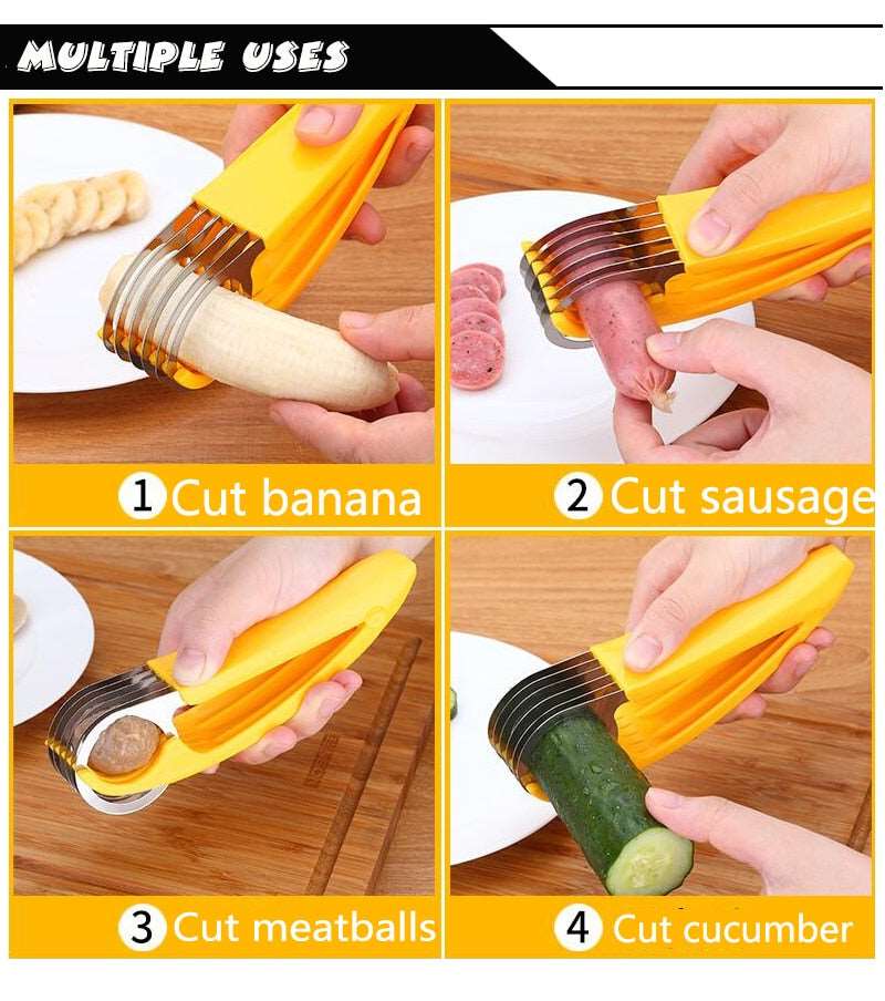 Baby Kitchenware & Dinner Banana Cutter