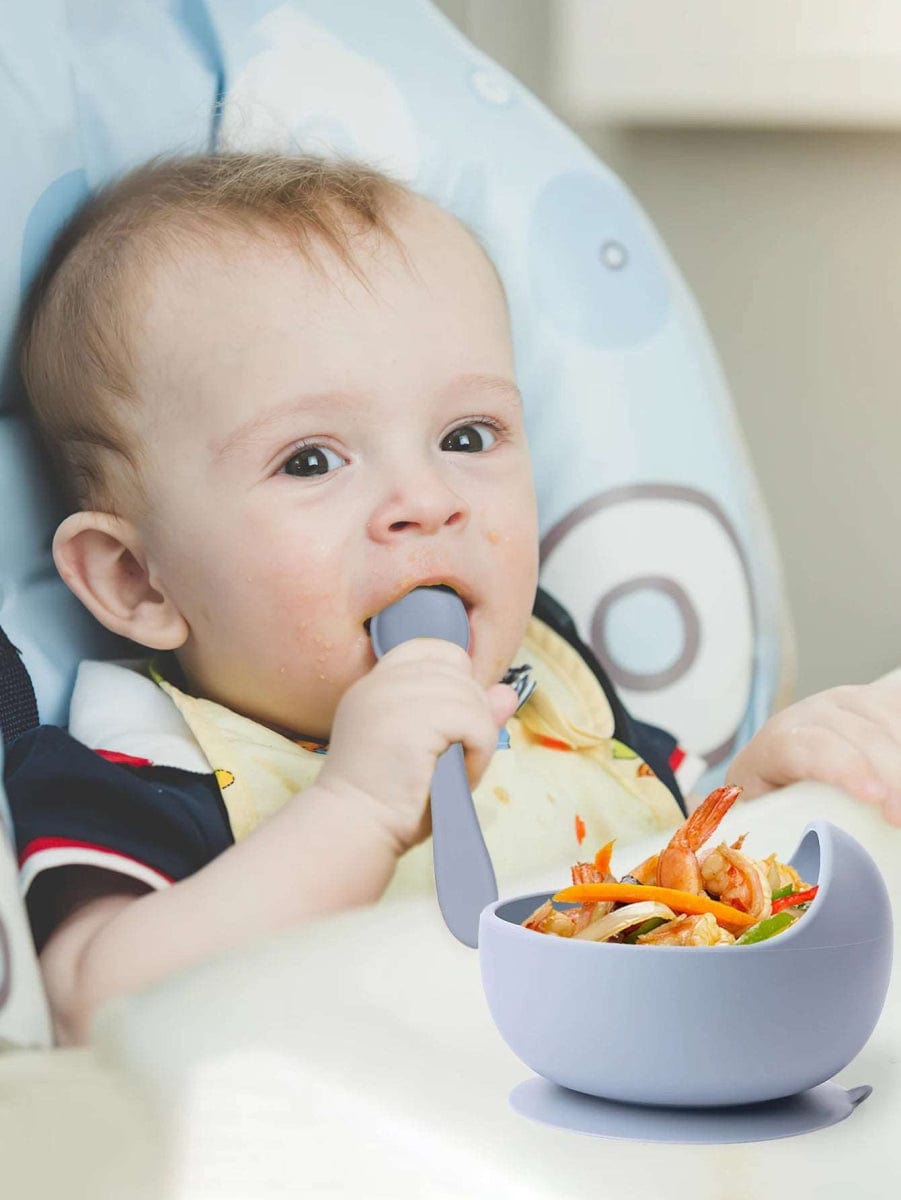 Baby Tableware Food Bowl with Spoon
