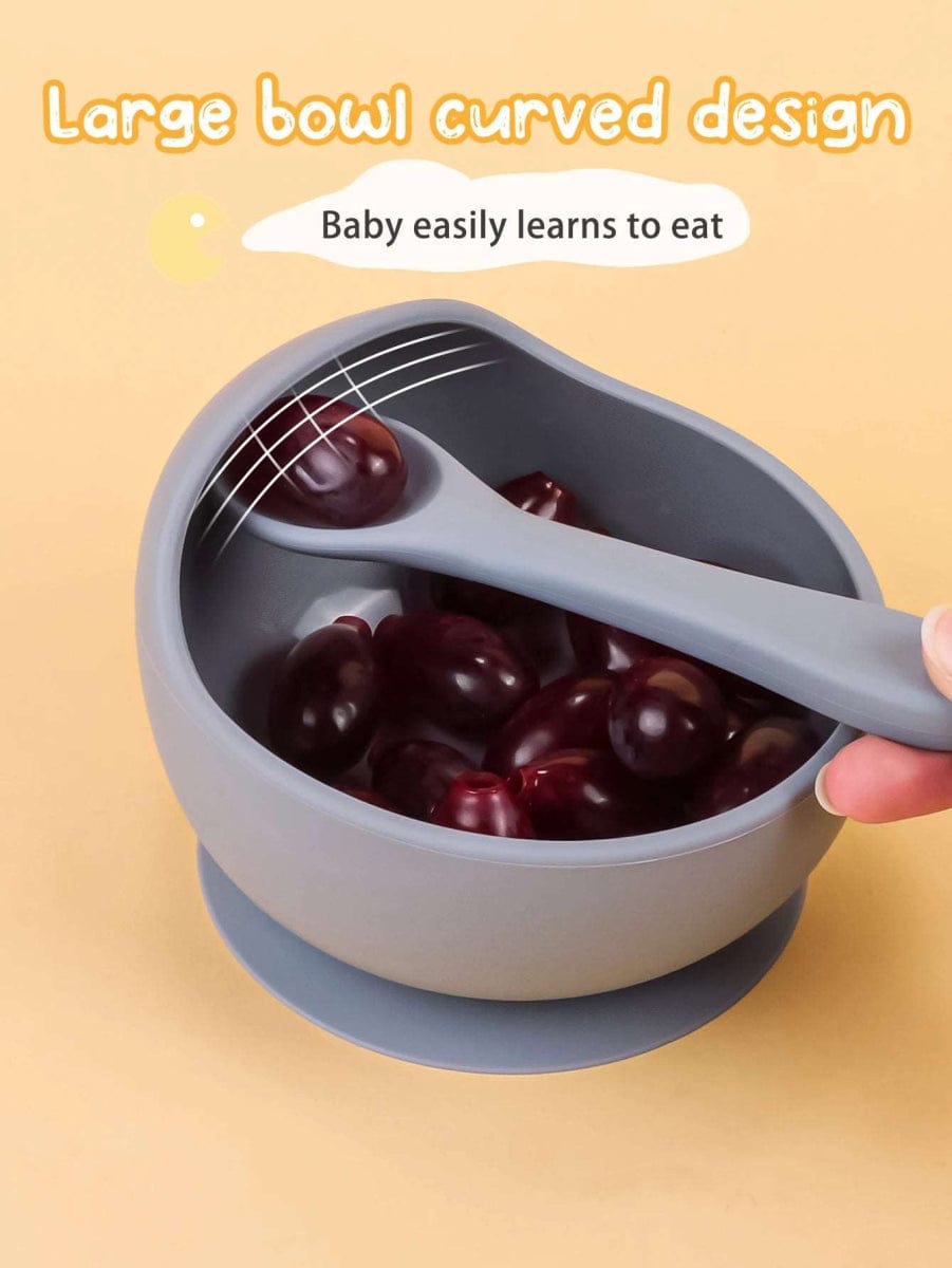 Baby Tableware Food Bowl with Spoon