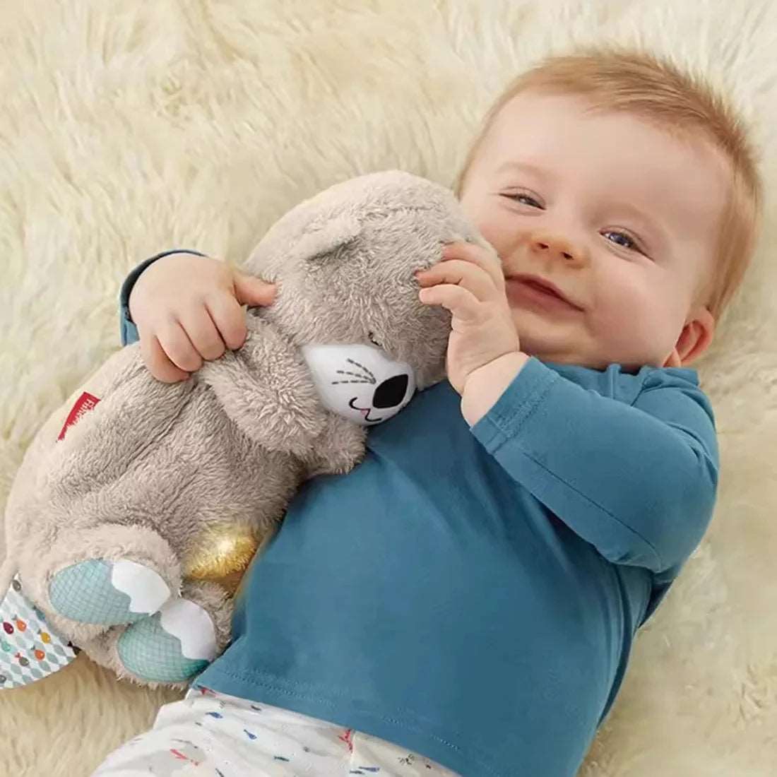 Baby Toy Breathing Otter Toy