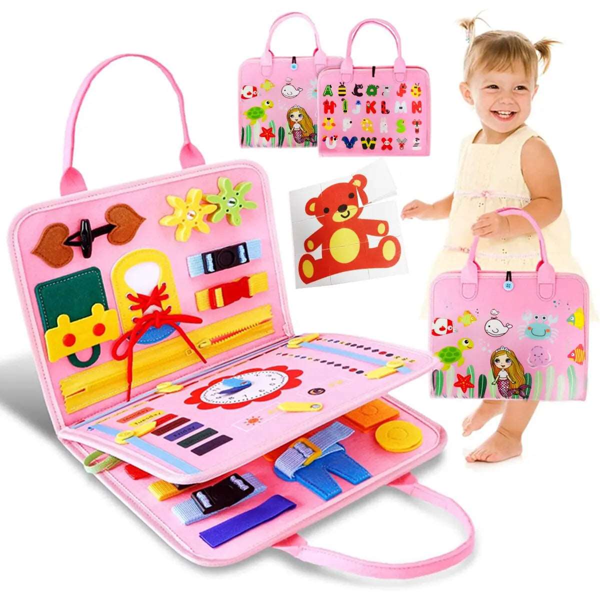 Baby Toy Educational Activity Board