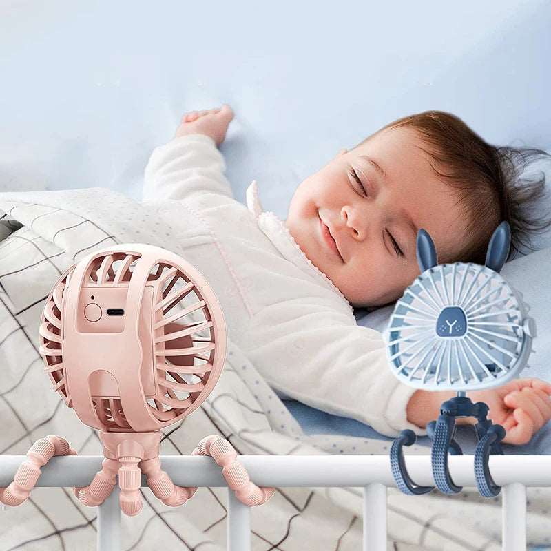 Baby Travel Baby Octopus Fan