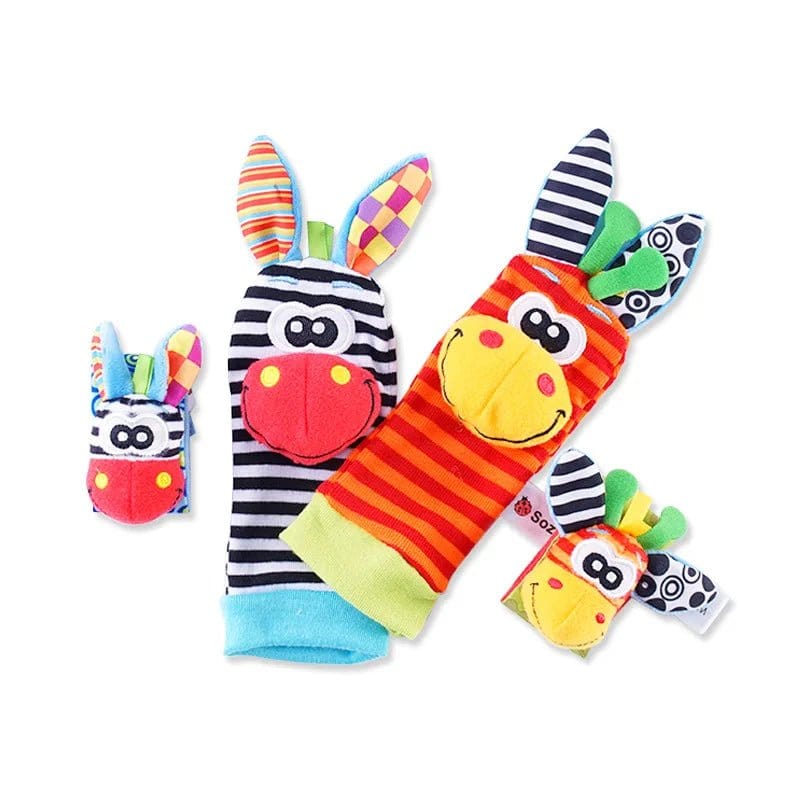 Bay Toys Baby Soft Rattle Set