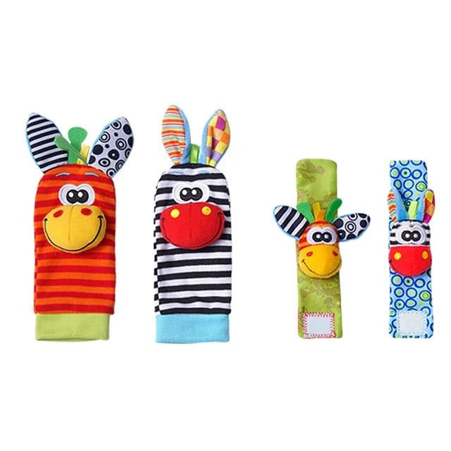 Bay Toys Baby Soft Rattle Set