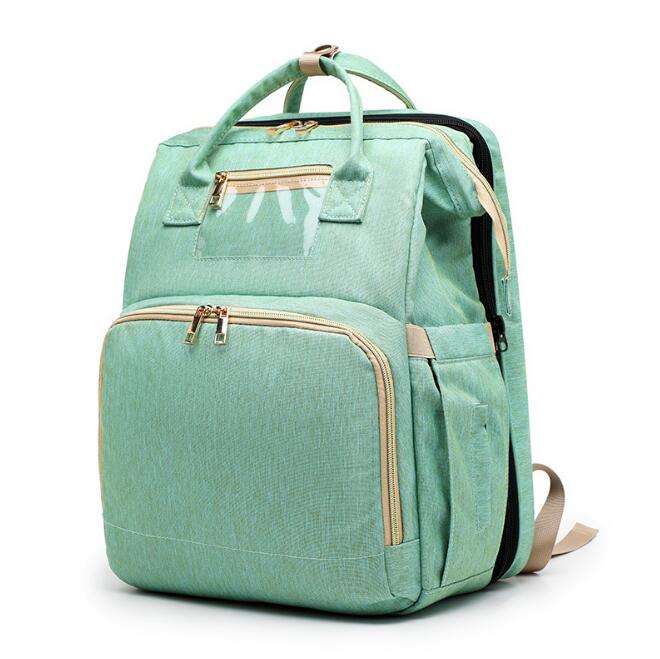 Diaper bags Baby Diaper Bag 2in1 folding bed