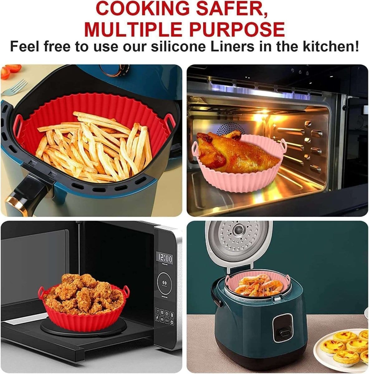 Kitchenware Air Fryer Silicone Pot