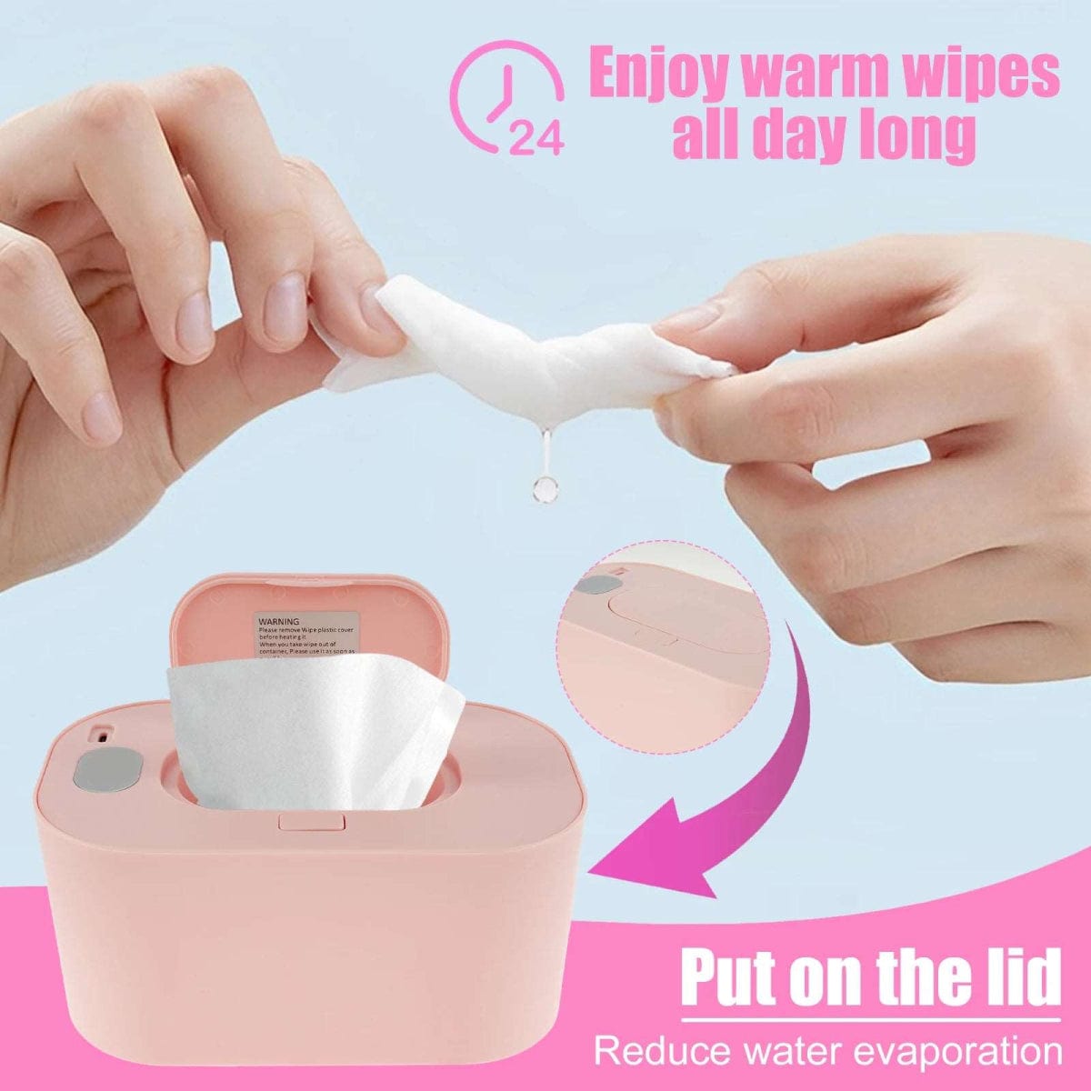 Wet wipes box Baby Wipes Warmer