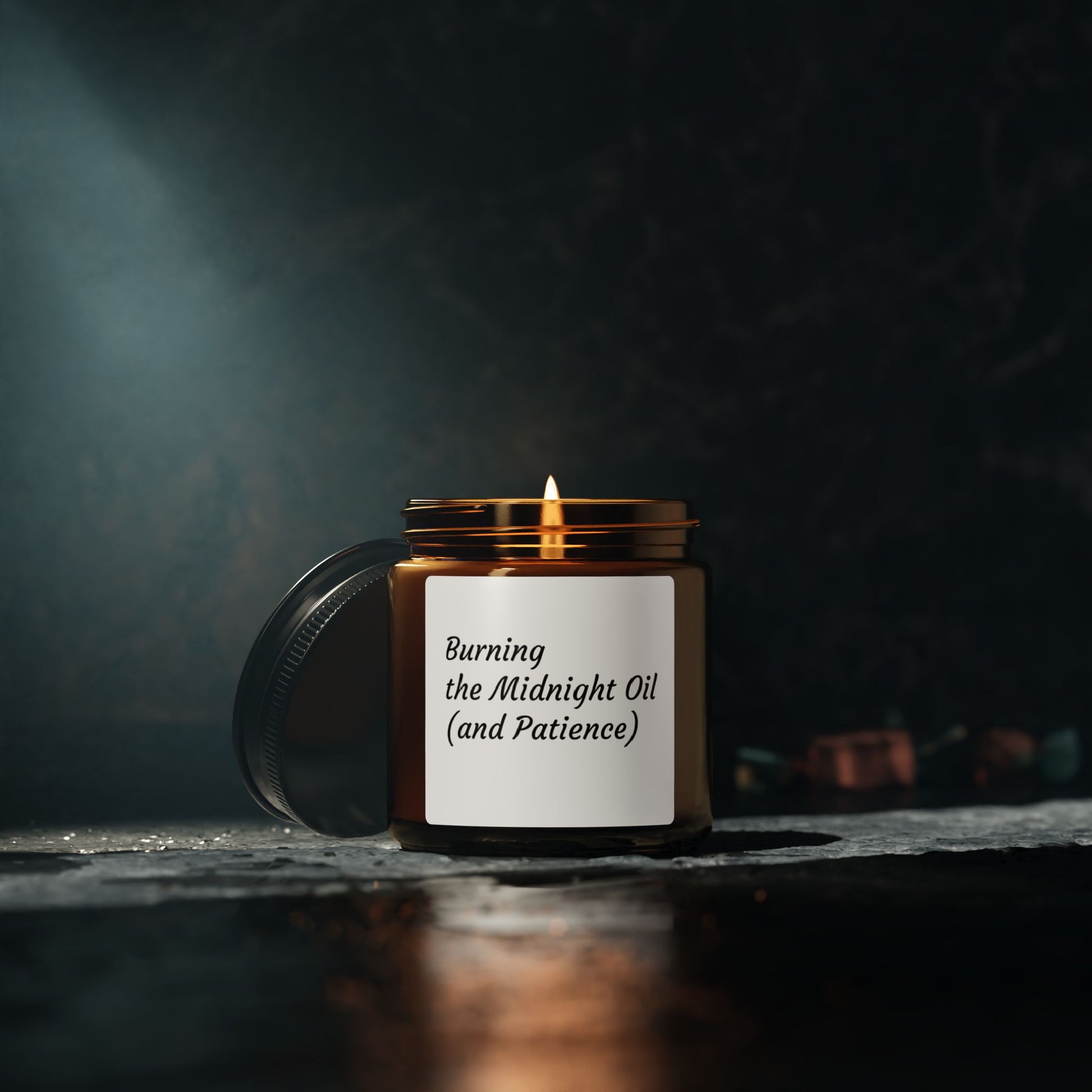 Burning the midnight oil (and patience) candle jar - Snelle Saar