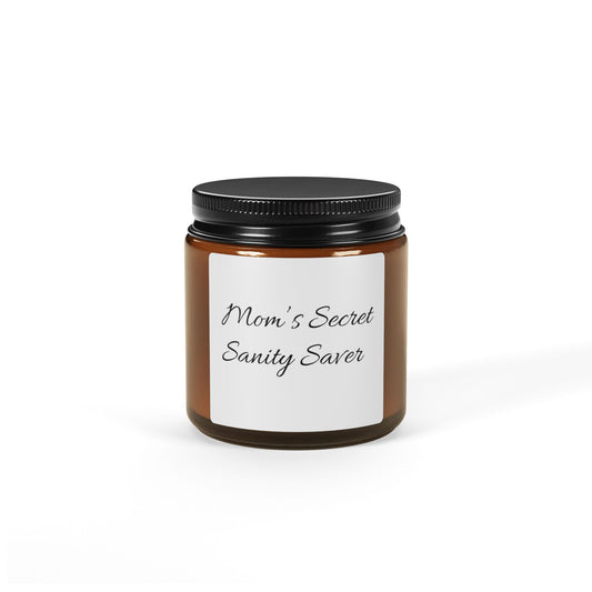 Mom's Secret Sanity Saver , Candle Jar - Snelle Saar