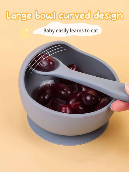 Baby Tableware Food Bowl with Spoon