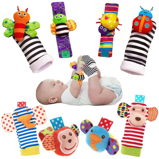 Bay Toys Baby Soft Rattle Set