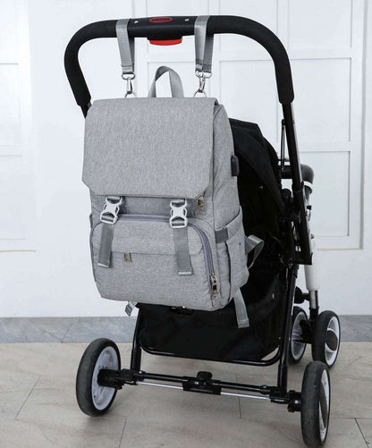 Diaper bags Baby Diaper Bag With USB Interface