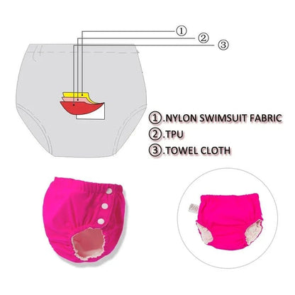 Swimwear Baby Swim Diaper Reusable