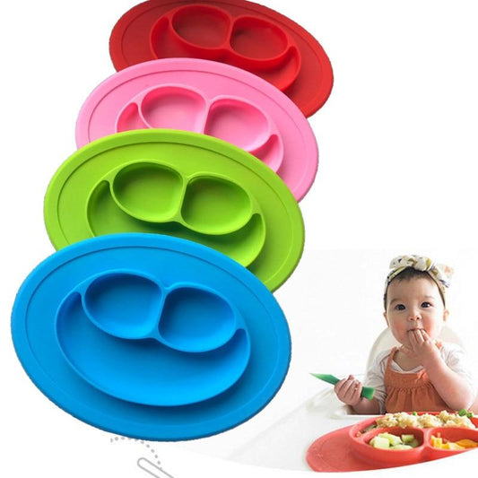 Tableware Baby Silicone Plate