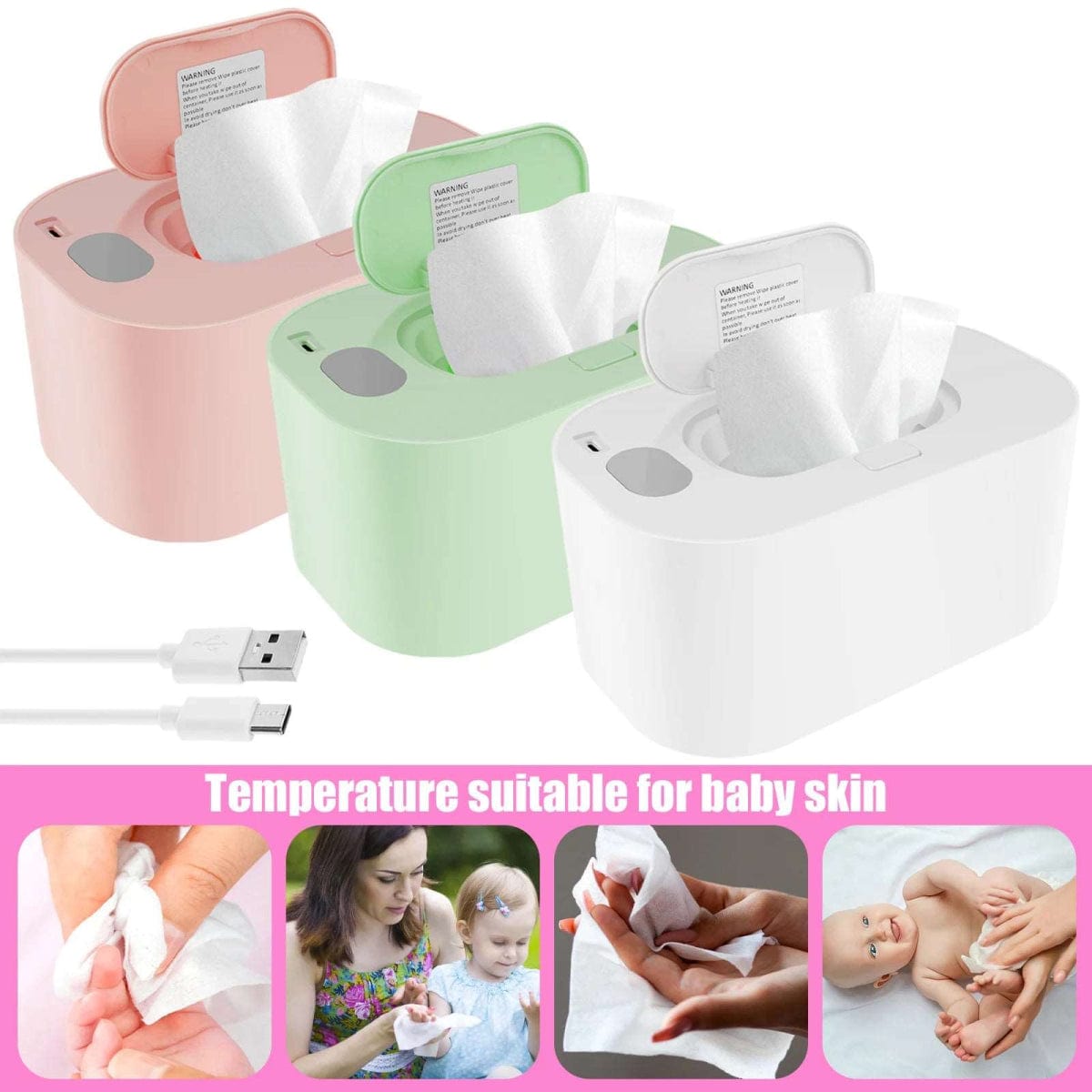 Wet wipes box Baby Wipes Warmer